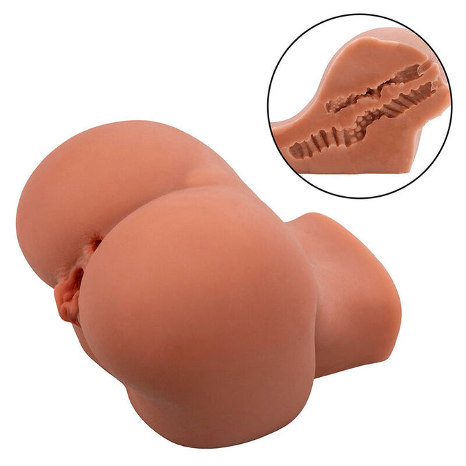 Calexotics – The Roller Babe Doppelter realistischer Masturbator Hautfarben
