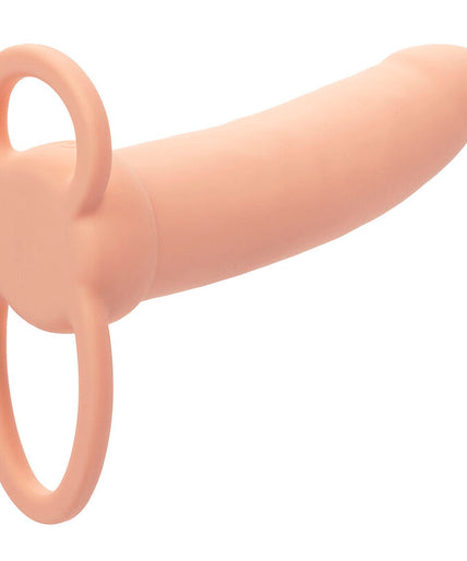 CALEXOTICS - MAXX THICK DUAL PENETRATOR 10 VIBRATIONS FLESH