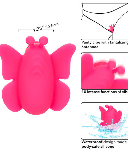 Calexotics – Neon Vibes The Flutter Vibe Stimulator 10 Vibrations Pink