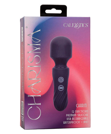 CALEXOTICS - CHARISMA CHARM MASSAGER 12 FUNCTIONS PURPLE
