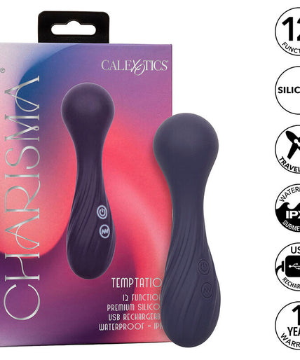 CALEXOTICS - CHARISMA TEMPTATION MASSAGER 12 FUNCTIONS PURPLE