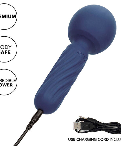 CALEXOTICS - CHARISMA SEDUCTION MASSAGER 12 FUNCTIONS 17.75 CM X 6.25 CM PURPLE