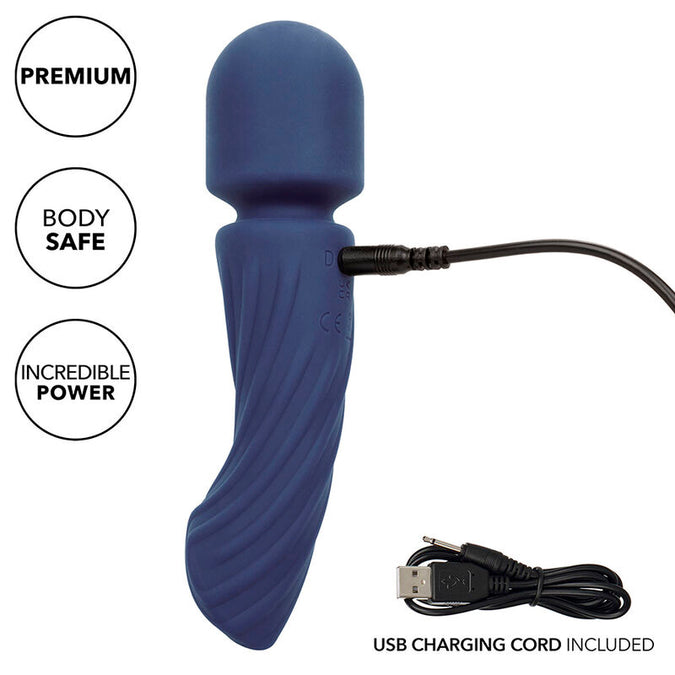 Calexotics – Charisma Allure Massager met dubbele motoren, 12 functies, 17,25 cm x 4,5 cm, paars