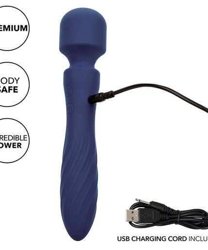 CALEXOTICS - CHARISMA MYSTIQUE MASSAGER DUAL MOTORS 12 FUNCTIONS 20,5 CM X 4.5 CM PURPLE