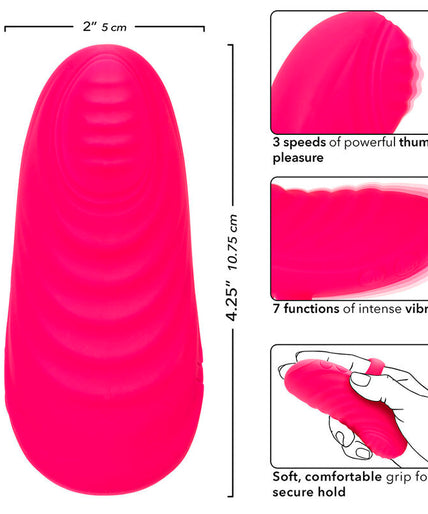 CALEXOTICS - ENVY HANDHELD ROLLING BALL MASSAGER 7 VIBRATIONS PINK