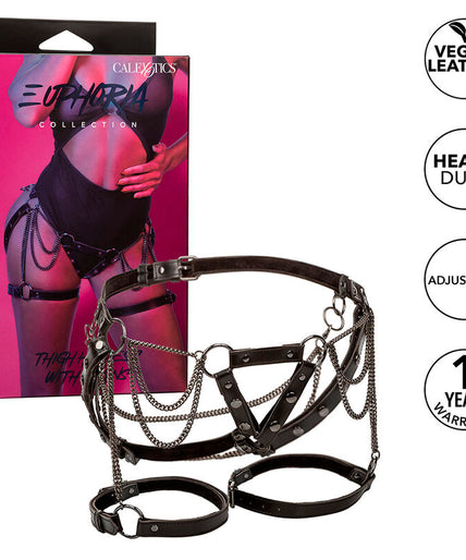 CALEXOTICS - EUPHORIA MULTICHAIN THIGH HARNESS PREMIUM