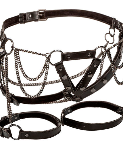 CALEXOTICS - EUPHORIA MULTICHAIN THIGH HARNESS PREMIUM PLUS SIZE