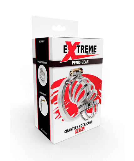 HIDDEN DESIRE - EXTREME CHASTITY COCK CAGE METAL