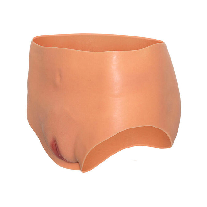 Verborgen Verlangen – Alter Ego Open Vagina Slipje Hoge Taille Huidkleur