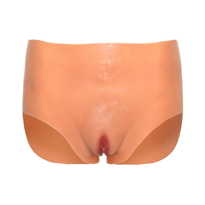 Verborgen Verlangen – Alter Ego Open Vagina Slipje Hoge Taille Huidkleur