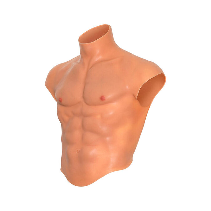Hidden Desire – Alter Ego Silicone Male Torso Shirt With Abs Flesh
