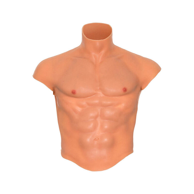 Hidden Desire – Alter Ego Silicone Male Torso Shirt With Abs Flesh