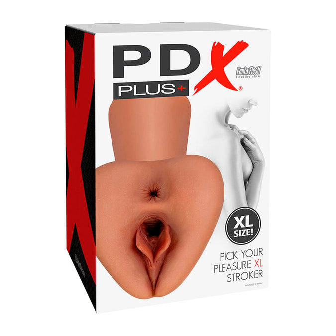 Pdx Plus – Pick Your Pleasure XL Realistic Stroker Brown