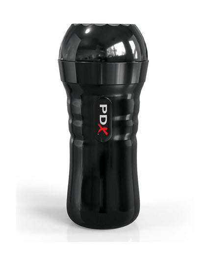 PDX EXTREME - SLIDE & GLIDE SELF-LUBRICATING MASTURBATOR CLEAR