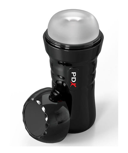 PDX EXTREME - SLIDE & GLIDE SELF-LUBRICATING MASTURBATOR CLEAR