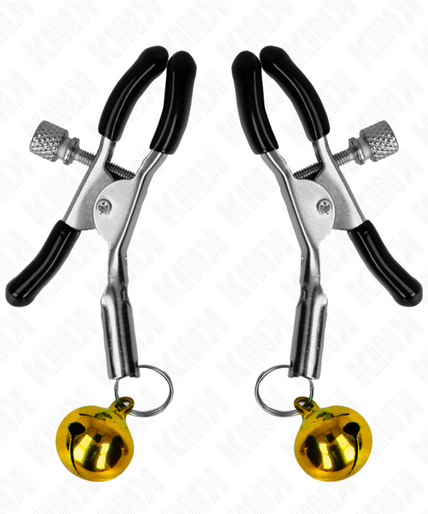 KINK - GOLD SINGLE BELL NIPPLE CLAMP 6 CM