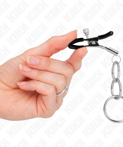 KINK - 3 O-RING NIPPLE CLAMP 6 CM