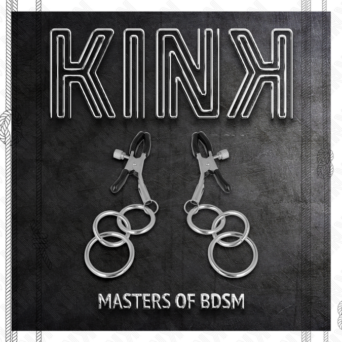 KINK - 3 O-RING NIPPELKLEM 6 CM