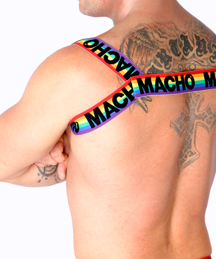 MACHO - TUIGJE VOOR HOND ROMAN PRIDE L/XL