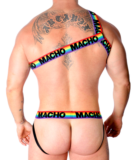 MACHO - TUIGJE VOOR HOND ROMAN PRIDE L/XL