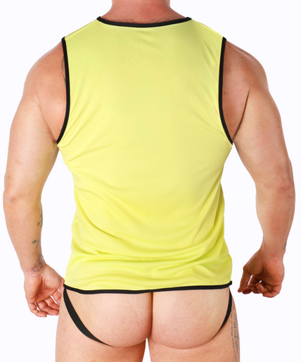 MACHO - YELLOW T-SHIRT S/M