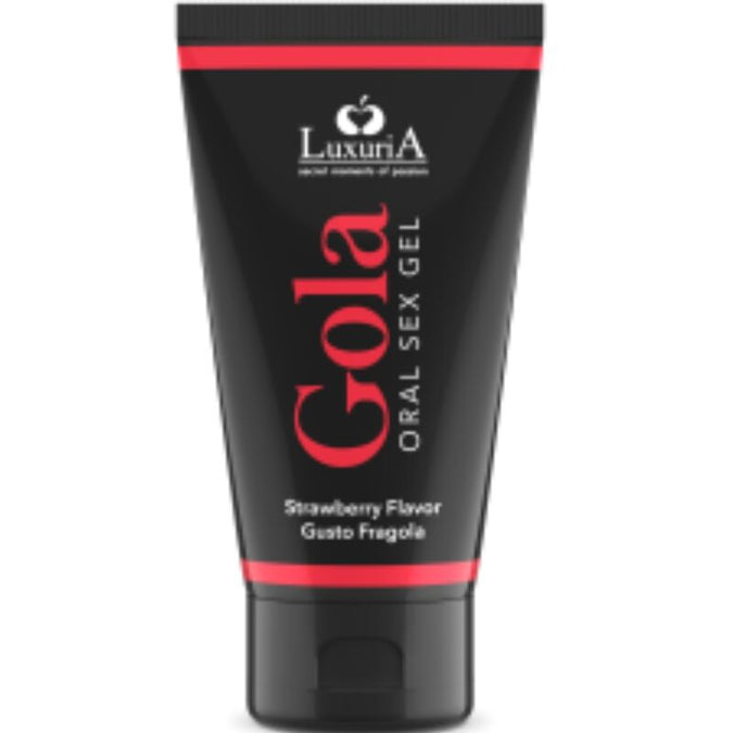 INTIMATELINE LUXURIA - ORALE SEKS GEL AARDBEI SMAAK 50 ML
