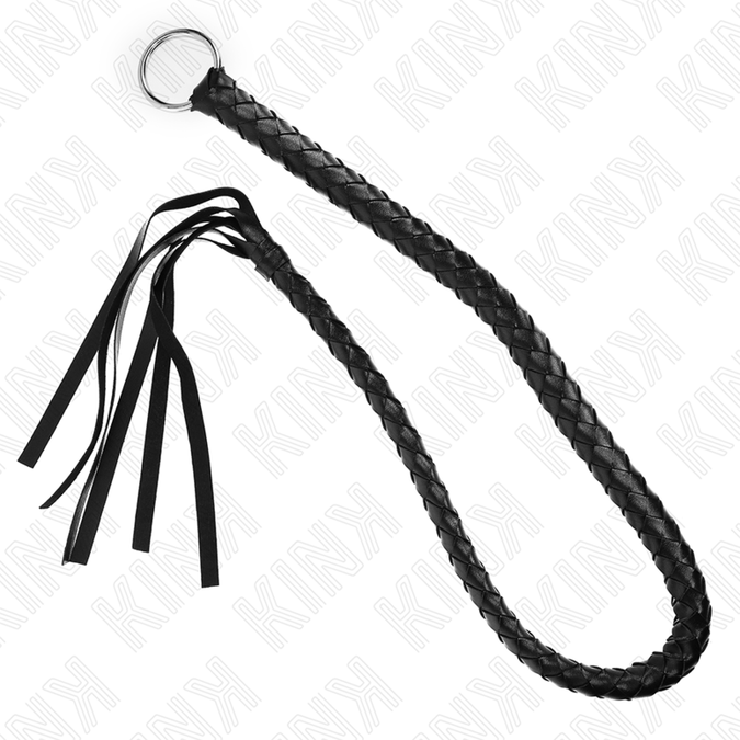 KINK - SLANGENZWEEP MET ZWARTE HANDRING 65 CM