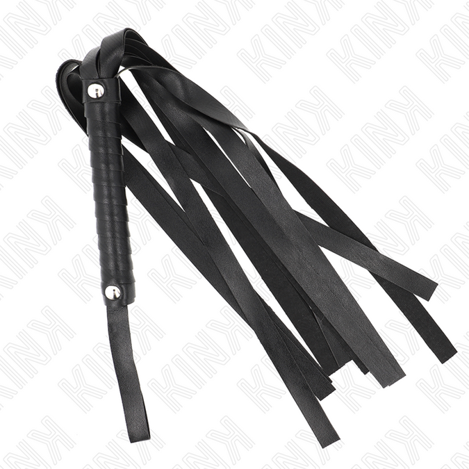KINK - ZWARTE BREDE STAARTSLAGZWEP 48,5 CM