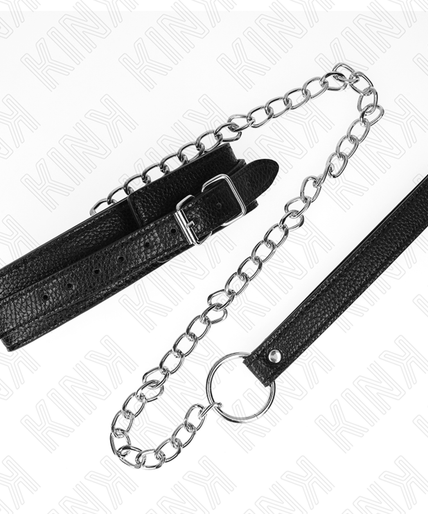 KINK - SNAKE PATTERN NECKLACE WITH LEASH 65 CM