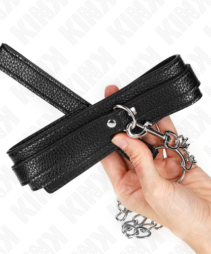 KINK - SNAKE PATTERN NECKLACE WITH LEASH 65 CM
