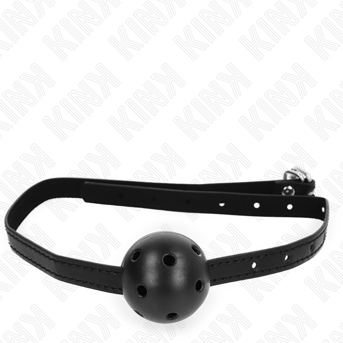 Kink – Simplicity Black Breathable Ball 4.5 Cm Gag 62 X 1.5 Cm