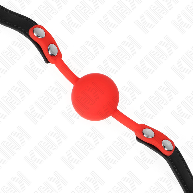 Kink – Red Silicone Ball 4 Cm Gag 60 X 2 Cm