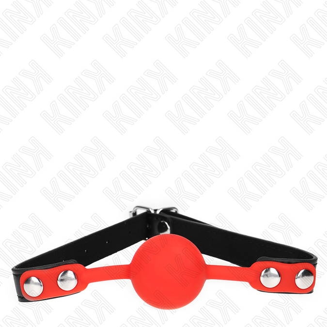 Kink – Red Silicone Ball 4 Cm Gag 60 X 2 Cm