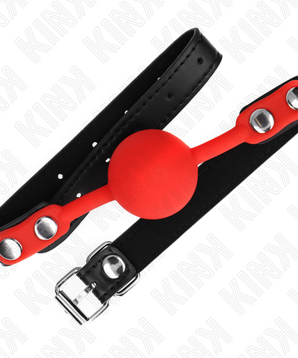 Kink – Roter Silikonball 4 cm Knebel 60 x 2 cm