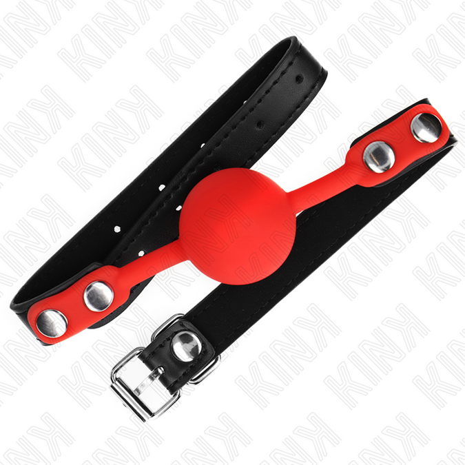 Kink – Red Silicone Ball 4 Cm Gag 60 X 2 Cm
