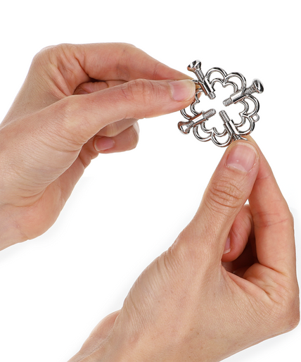 KINK - METAL FLOWER NIPPLE CLAMPS