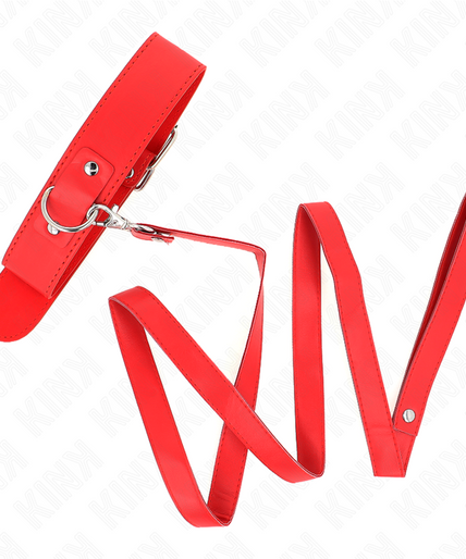 KINK - NECKLACE WITH BELT 116 CM ROJO STRAP ADJUSTABLE 32-50 CM X 8 CM