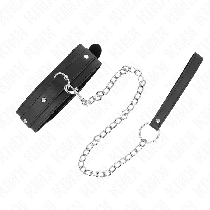 Kink – Ketting met riem 65 cm 1 ring verstelbaar 38 – 49 cm x 5 cm