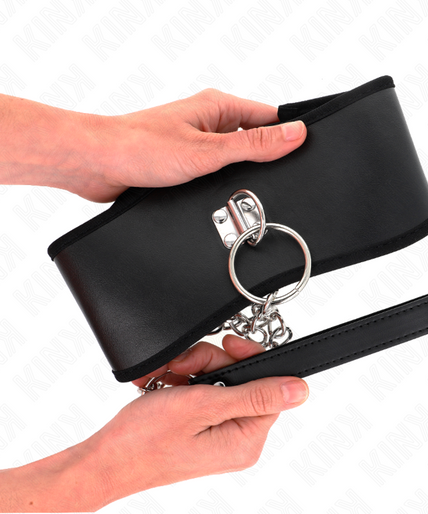 KINK - NECKLACE 65 CM WITH WIDE STRAP ADJUSTABLE 40-55 CM X 10 CM