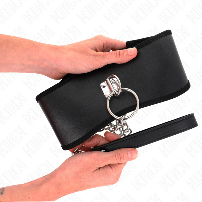 Kink – Necklace 65 Cm With Wide Strap Adjustable 40 – 55 Cm X 10 Cm