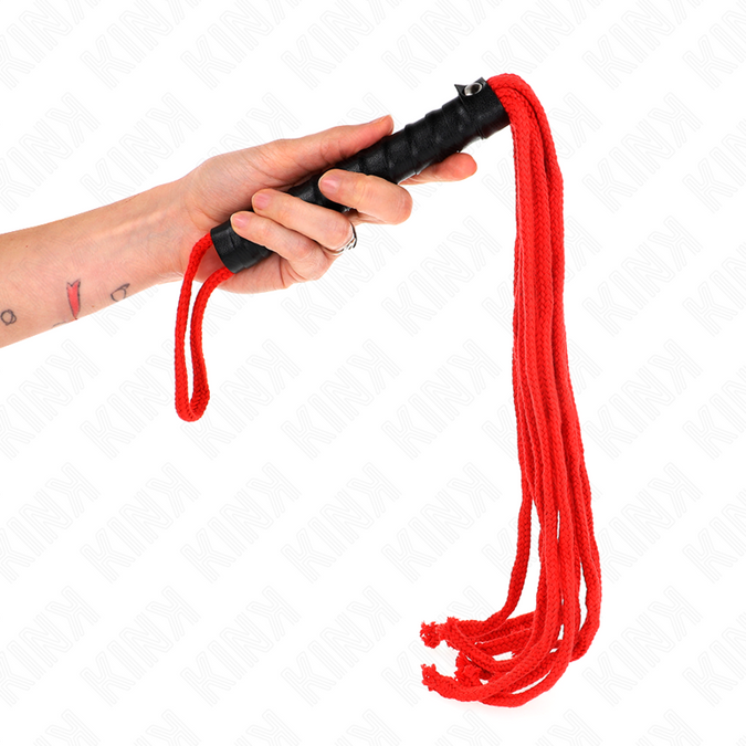Kink – Rojo Rope Whip 56 Cm