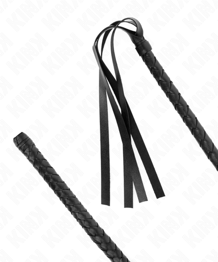 KINK - LONG WHIP WITH BEADS 110 CM