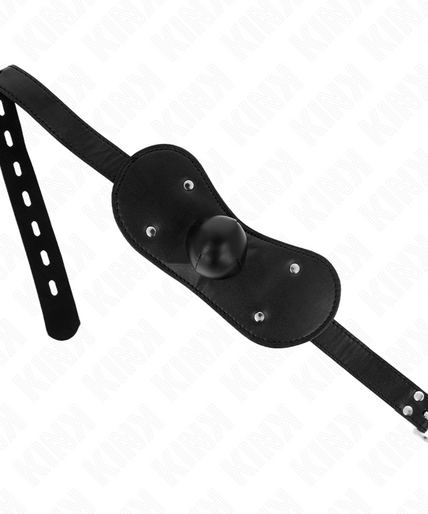 Kink – Mondmasker met mondknevel en slot verstelbaar 42 – 60 cm