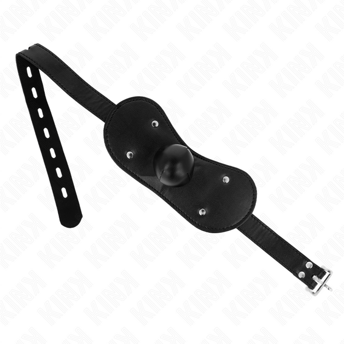 Kink – Ball Gag Mouth Mask With Lock Adjustable 42 – 60 Cm