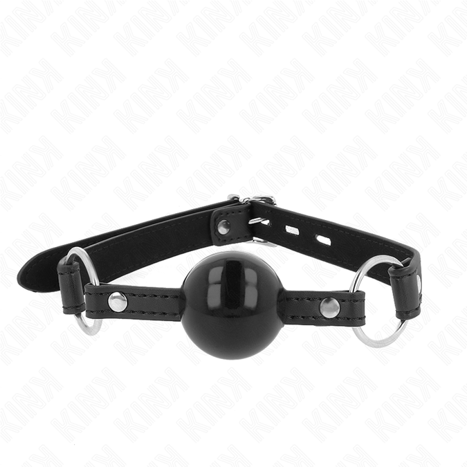 KINK - TPE BAL 4 CM KNEVEL MET ZWART SLOT 60 x 2 CM