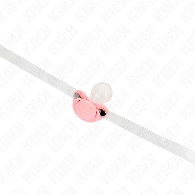 KINK - ROZE FOPPENDEKSEL GAG 5.5 x 4 CM VERSTELBAAR 43-60 CM