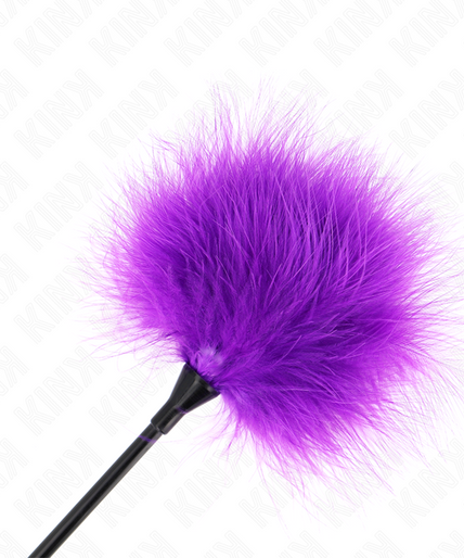 Pleasurements – Kink – Paarse Kietelveertjes 27 Cm