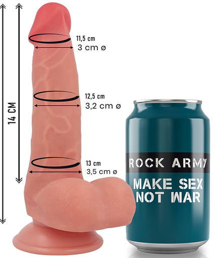 ROCKARMY - LIQUID SILICONE FOX 19 CM -O- 3.2 CM