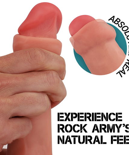ROCKARMY - LIQUID SILICONE FOX 19 CM -O- 3.2 CM