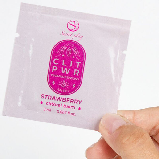 SECRETPLAY - ENKELE DOSIS AARDBEI GLIJMIDDEL 2 ML